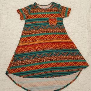 Aztec, LuLaRoe, Carly, High/Low M